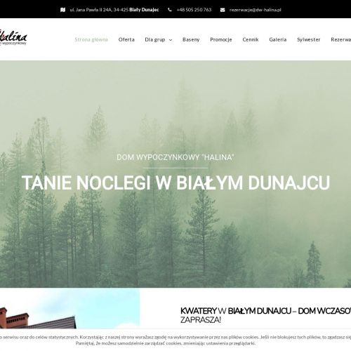 Biały dunajec u haliny