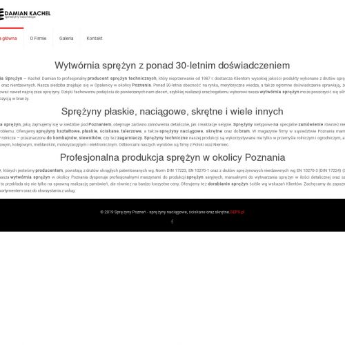 Producent sprężyn do maszyn rolniczych