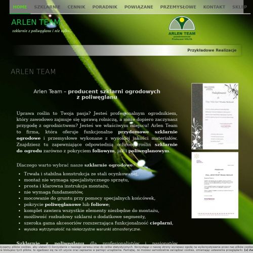 Szklarnia przemysłowa - Warszawa