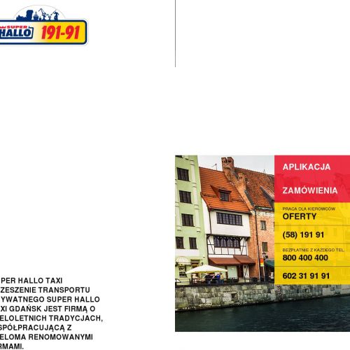 Taksówka dla firm Gdańsk