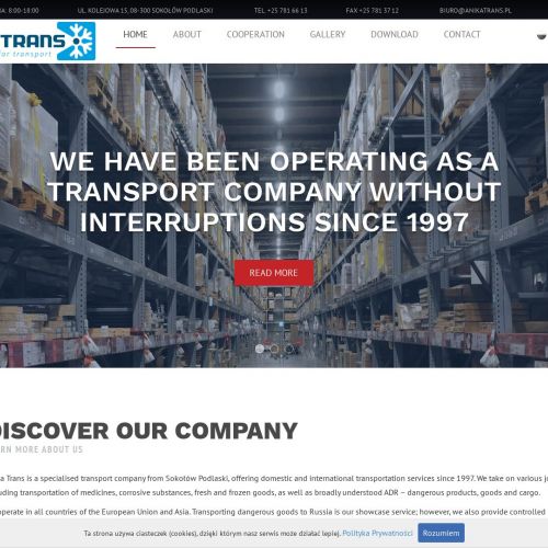 Transport ładunków niebezpiecznych do rosji - Sokołów Podlaski