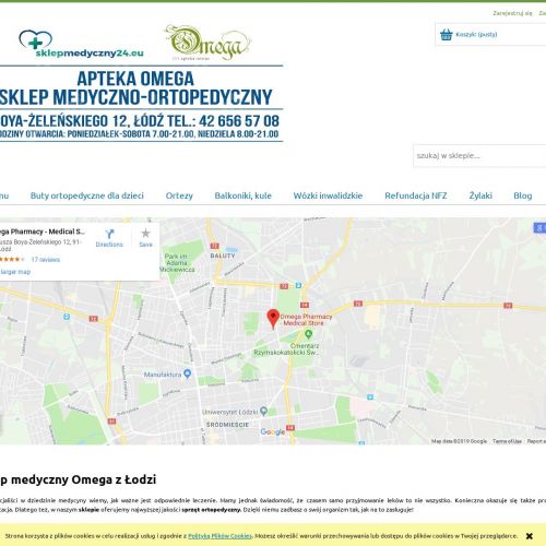 Sklepy medyczne łódź w Łodzi