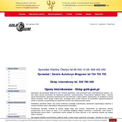 Opony zimowe 15 - Olsztyn