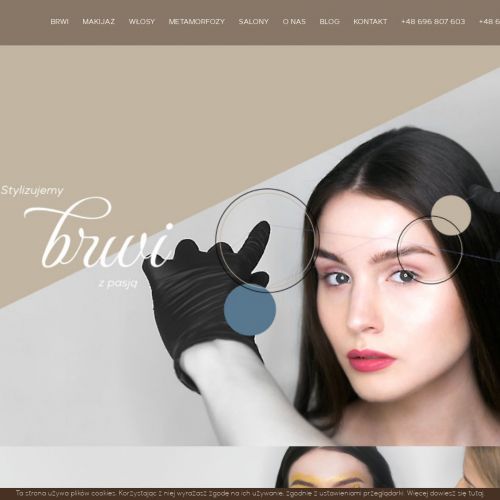 Stylizacja brwi Pruszków