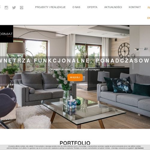 Projekty salon kosmetyczny - Myślenice