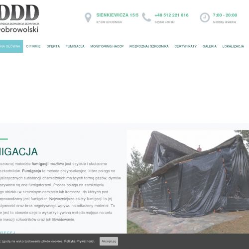 Brodnica - zwalczanie os