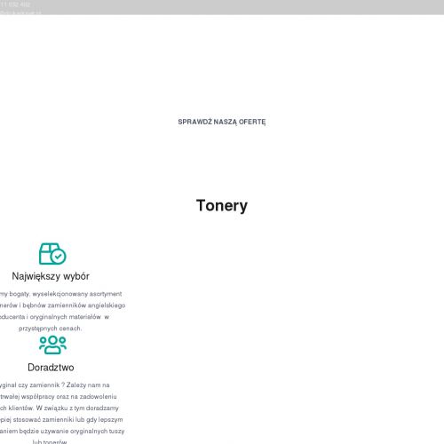 Tonery Bielsko-biała