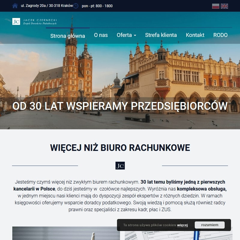 Doradca podatkowy online - Kraków