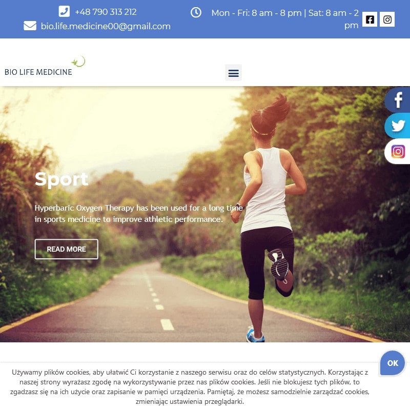 Komora hiperbaryczna nowotwory Kraków