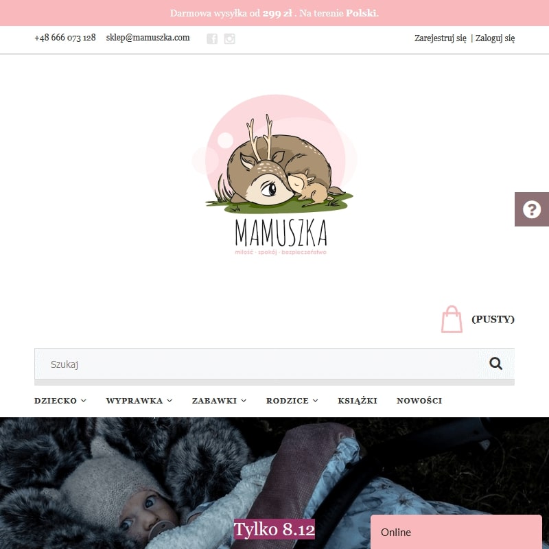 Gniazdko niemowlęce