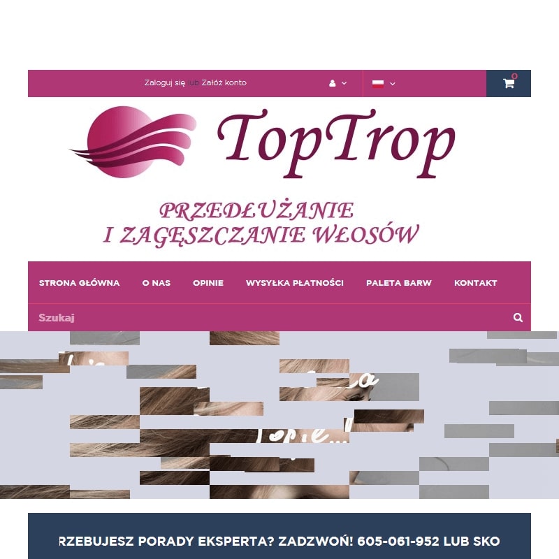 Przedłużanie włosów clip in