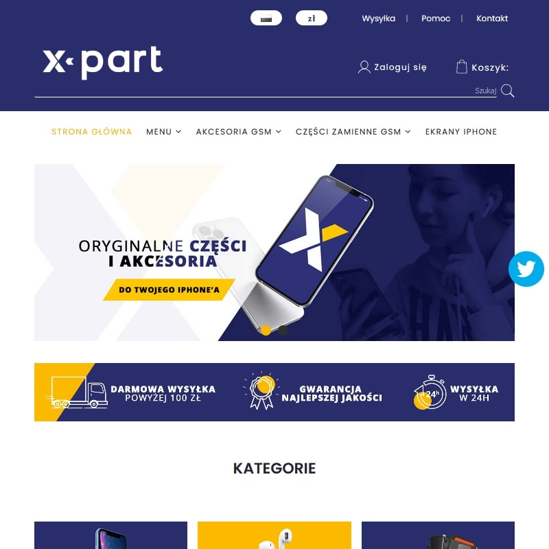 Oryginalny wyświetlacz iphone 6