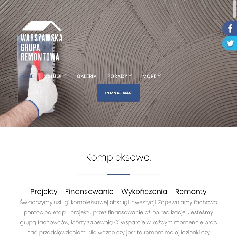 Remonty sklepów - Warszawa