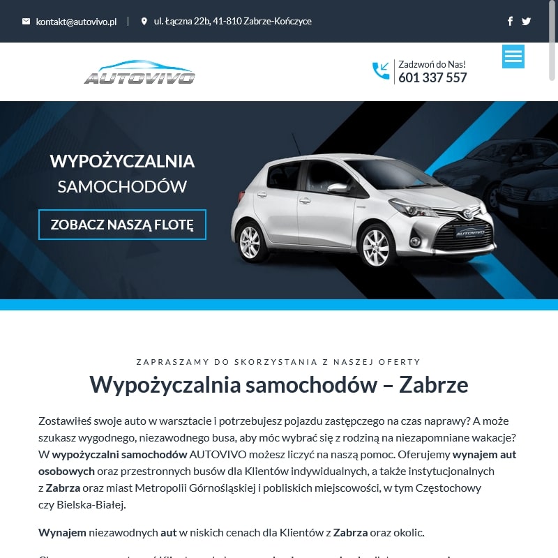 Tania wypożyczalnia samochodów - Bytom