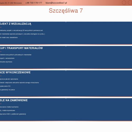 Kompleksowe wykończenia wnętrz - Warszawa