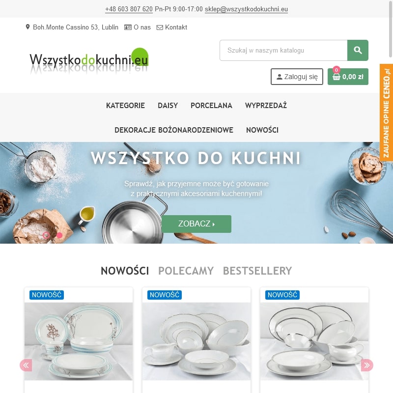 Krosno - porcelana bogucice alumina