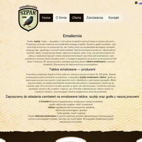 Szyldy informacyjne