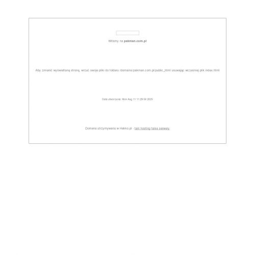 Toruń - relokacja maszyn