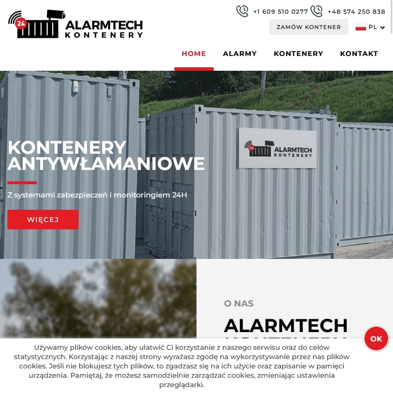 Monitoring kontenerów