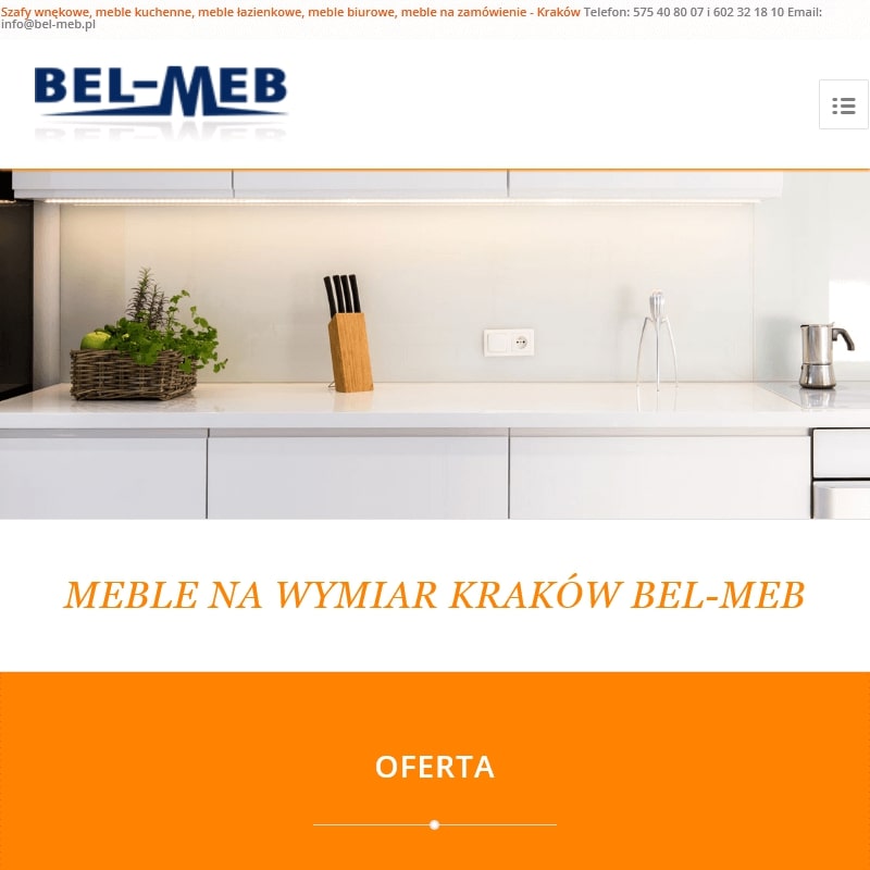 Kraków - małe kuchnie na wymiar