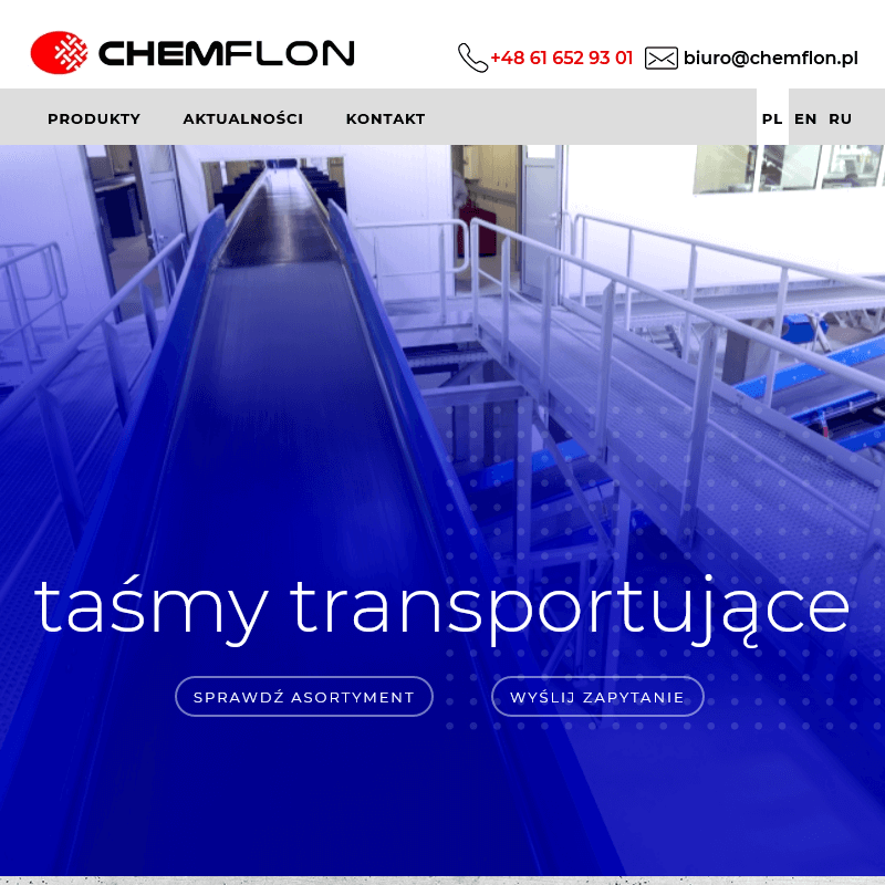 Taśmy transportujące