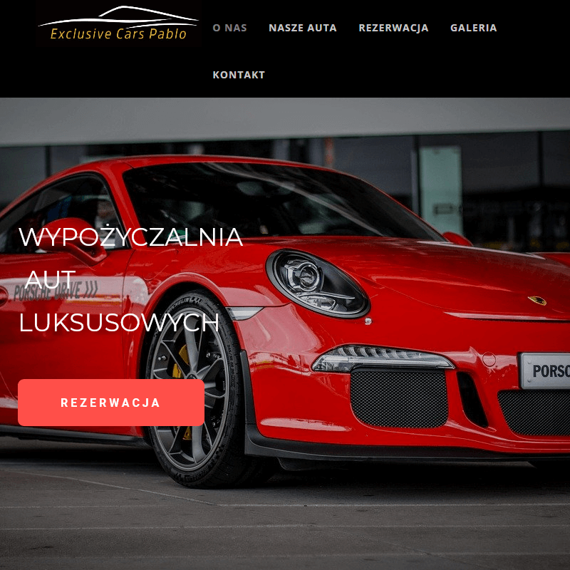 Wypożyczalnia aut ekskluzywnych