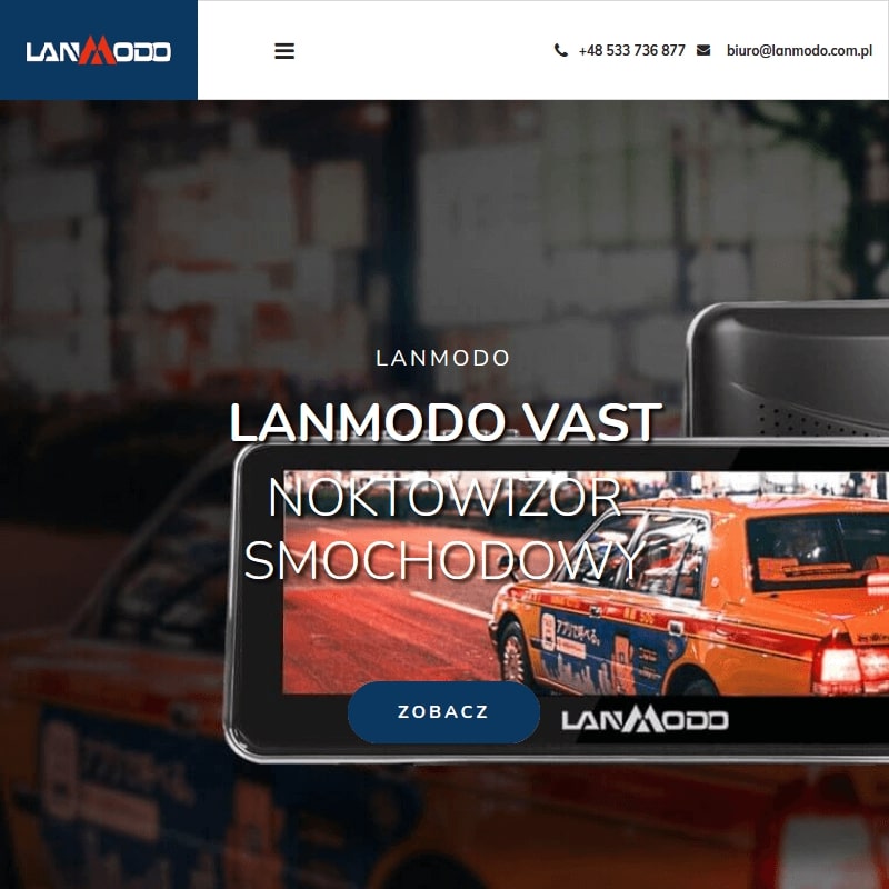 Przenośny system noktowizyjny do aut