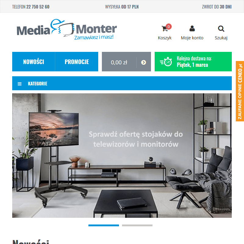 Stojak na głośniki w Poznaniu