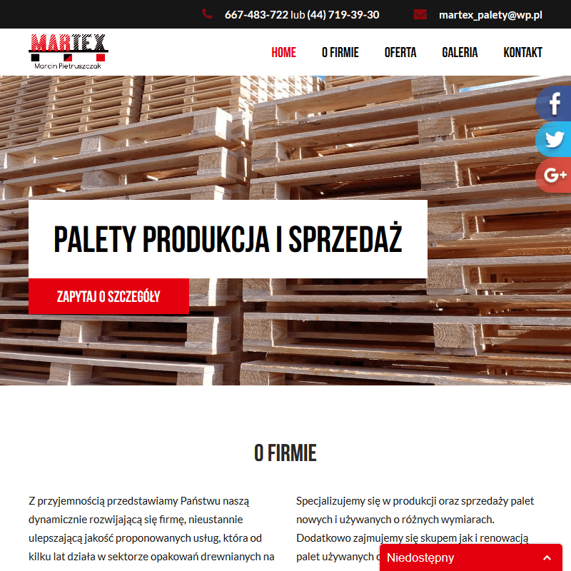 Producent palet nietypowych w Łodzi
