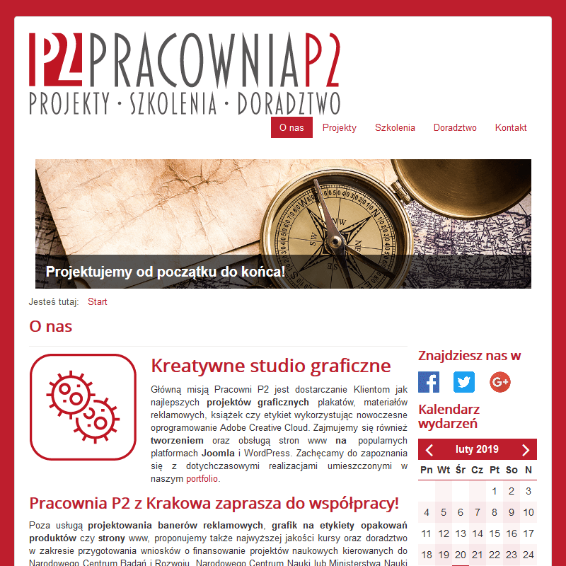 Joomla projektowanie stron