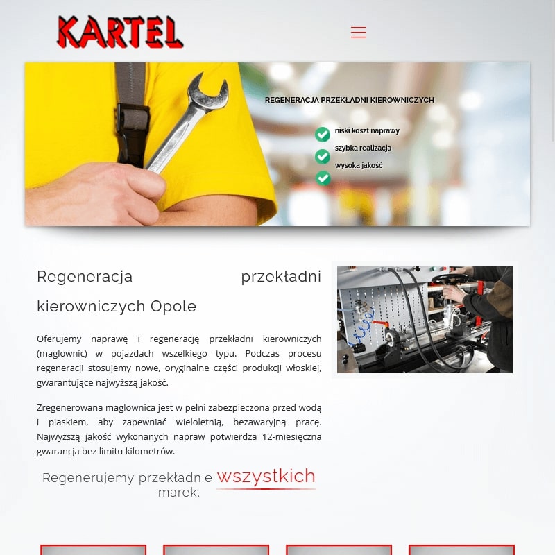 Naprawa przekładni kierowniczej Opole