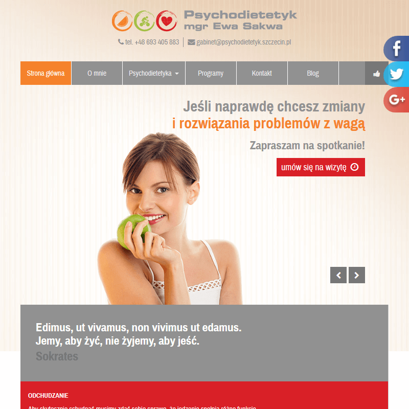 Prawidłowe odżywianie w Szczecinie