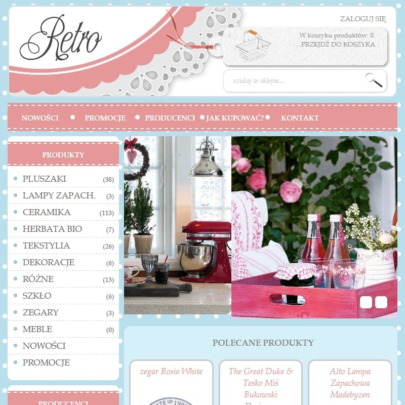 Bolesławiec - lampy zapachowe