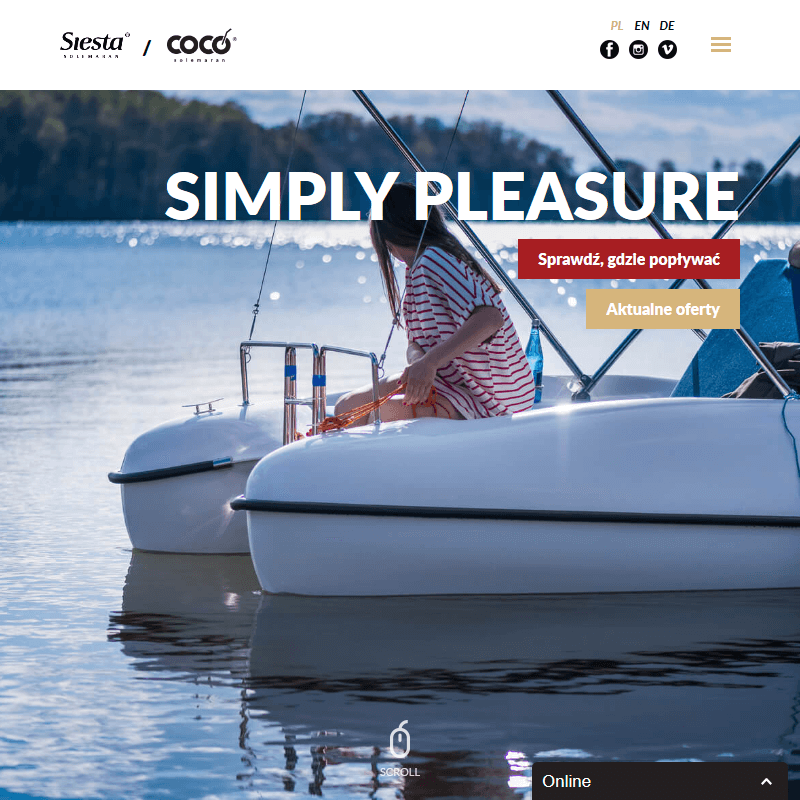 Warszawa - rower wodny mazury