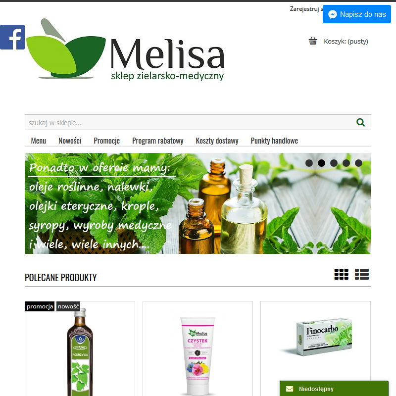 Herbaty sklep zielarski - Warszawa